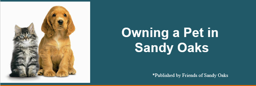 Owning a Pet in Sandy Oaks - logo